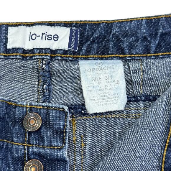 Jordache Y2K Low-Rise Flare Jeans - Size 3/4 - Picture 5 of 6